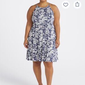 Liv Knit Floral Print Women's Dress